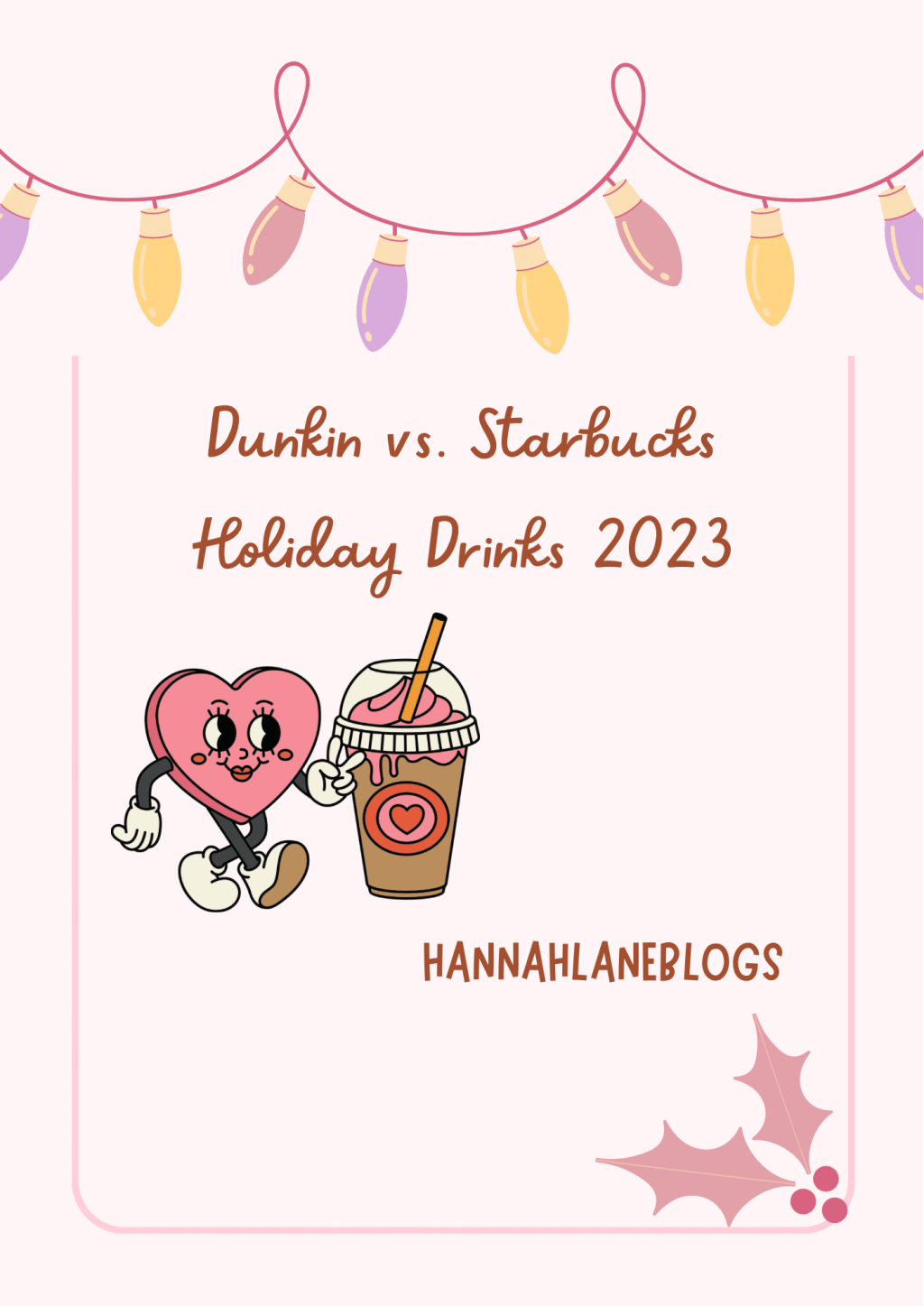Dunkin’ Vs. Starbucks- Holiday Menus&nbsp;2023